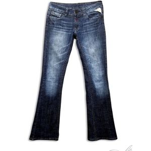 Sale:Replay Boot Cut Denim with Embroidery, 27/32